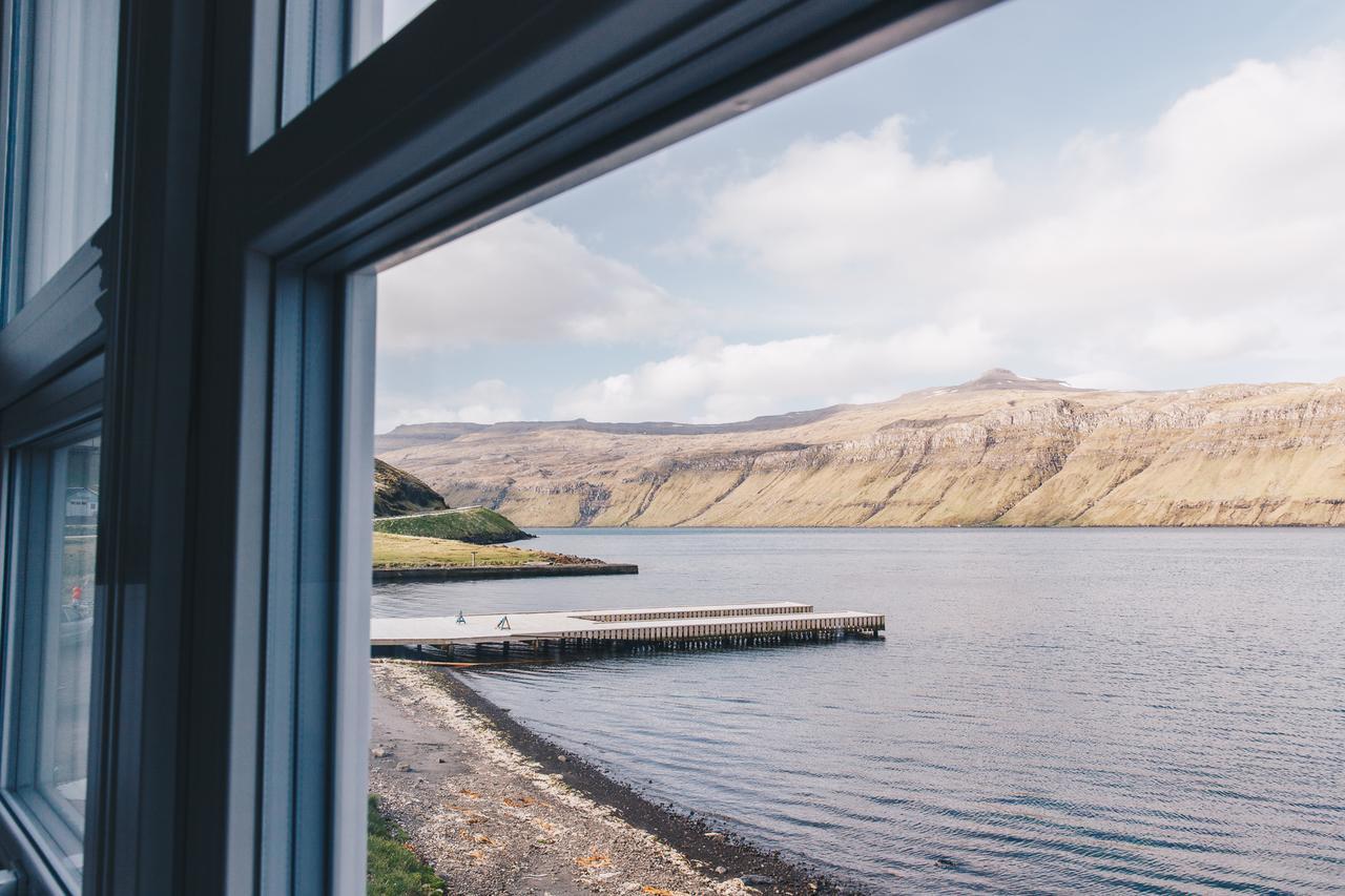 شقة Boat House In Hosvik المظهر الخارجي الصورة